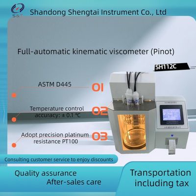 ASTMD445 Fully automatic kinematic viscometer (Pinot) automatically detects and produces results SH112C