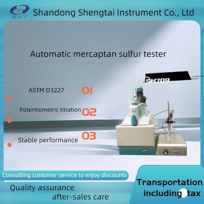 SH709 automatic mercaptan and sulfur measuring instrument using potential titration method measurement principle.