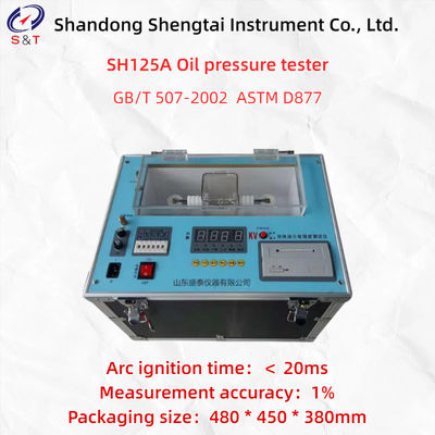 SH125A Oil Pressure Tester Breakdown Voltage Method Oil Cup Gap 2.5mm  ASTM D877