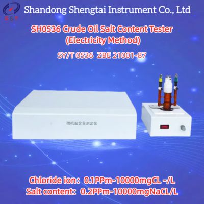 Crude Oil Salt Content Tester 0.2PPm-10000mgNaCL/L ASTM D3230