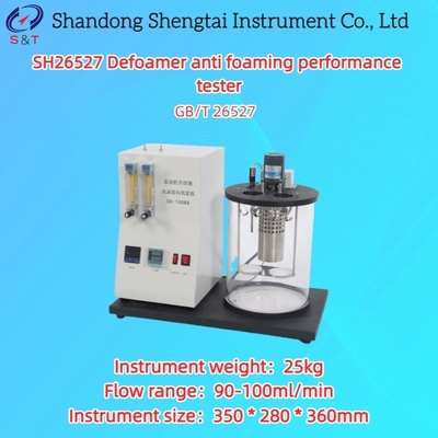 Defoamer Anti Foaming Performance Tester 90-100ml/Min Automatic Timing GB/T 26527