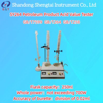 Dual Structure Petroleum Product Acid Value Tester Drip Tube Division 0.02ml GB/T 264