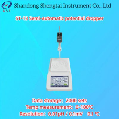 Level 0.5 Semi-Automatic Potential Dropper 0-100℃ 2000 Sets Storage Error 0.2% ST-13