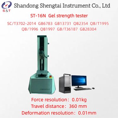 Surimi Gel Strength Tester Speed 1-1000mm/Min 360mm Itinerary SC/T 3702