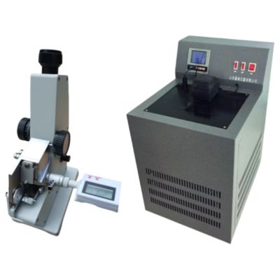 Abbe Refractometer Adhesive Refractive Index ND=1.300-1.700 temp 0-50 ℃ ST121A