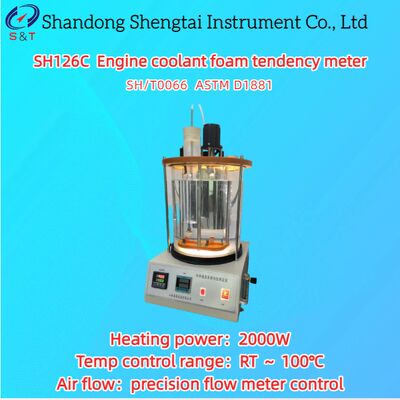 Engine Coolant Foam Tendency Meter RT ～ 100℃ Automatic Timing ASTM D1881