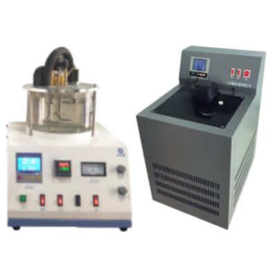 2 Holes Stone Oil Petroleum Wax Drop Melting Point Tester -10℃～110℃ ASTM D87