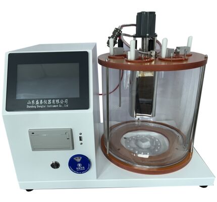 4 Holes Automatic Motion Viscometer Temp RT ～ 100℃ Timing 0.05s ～ 59min59.59s ASTM D445
