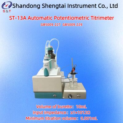 Food Acid Value Automatic Potentiometric Titrimeter -2000.0 ～ +2000.0 MV GB5009.229