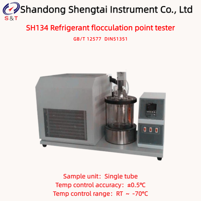 DIN51351 Refrigerating Oil Flocculation Point Determination RT ～ -70°C Single Tube