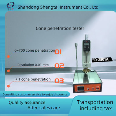 Testing Of Lubricating Grease Cone Penetration Tester SD-2801A