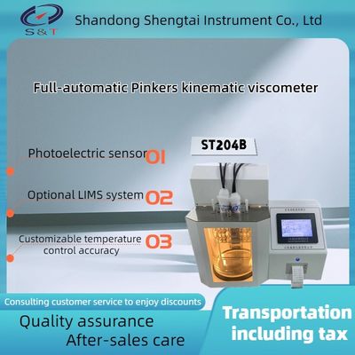 ST204B Automatic Pinstar Kinematic Viscosity Tester Chinese Pharmacopoeia In 2020