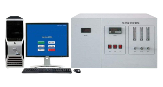 Chemiluminescence Nitrogen Analyzer for Solid Liquid Gas Samples 0.1-10000mg/L