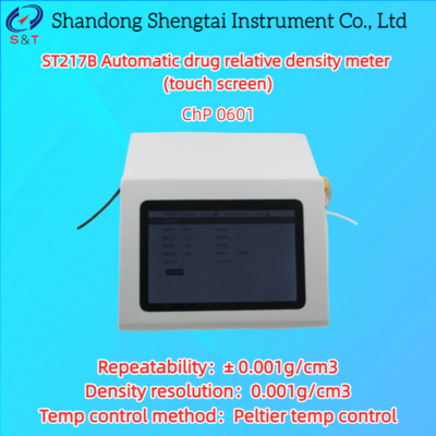 Automatic Drug Relative Density Meter with 7-inch TFT Display and 0.001g/cm3 Resolution