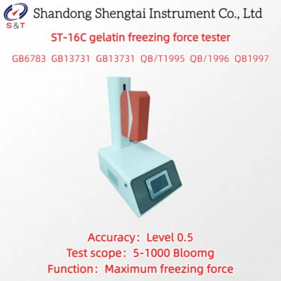 0-200mm Gelatin Freezing Force Tester Two Way Test 0.5-500mm/min QB2354