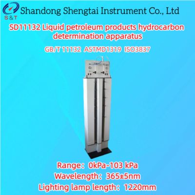 Appareil de détermination des hydrocarbures pour produits pétroliers liquides ASTM D1319 SD11132