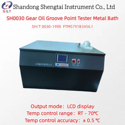 Testeur de point d'écoulement d'huile pour engrenages RT - 70℃ Bain métallique Affichage LCD ± 0.5 ℃ FTMS791B3456.1