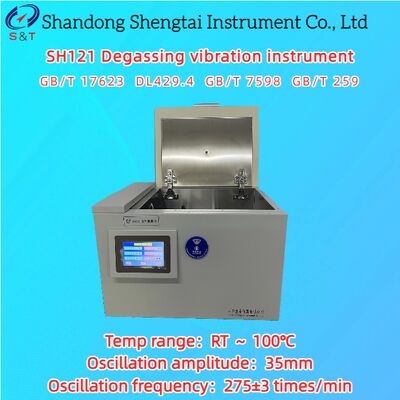 Instrument de vibration de dégazage RT ~ 100°C Méthode colorimétrique Amplitude 35mm GB/T 17623