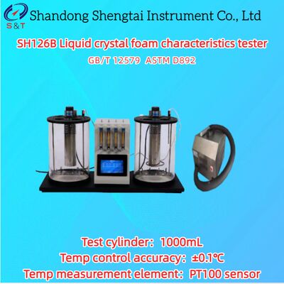 2 Testeur des caractéristiques de la mousse de cristal liquide de la baignoire 5 ‡ 100°C PT100 Sensor ASTM D892