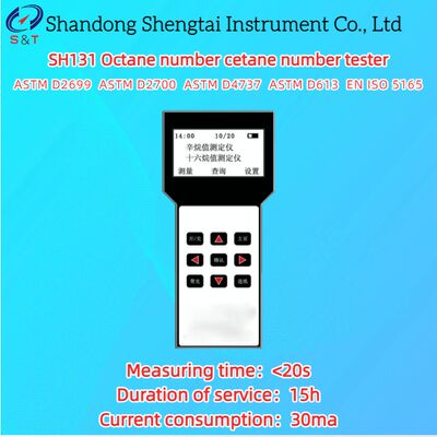 Testeur d'indice d'octane essence et de cétane diesel CN 20 - 100 Mesure <20s ASTM D2699