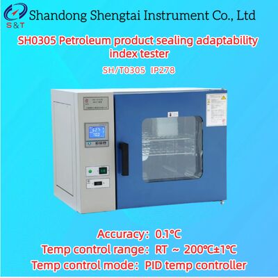 Testeur d'indice d'adaptabilité d'étanchéité de l'huile hydraulique RT ~ 200°C±1°C Contrôleur de température PID SH/T 0305