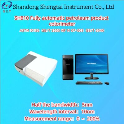 Colorimètre CLEDs entièrement automatique pour carburéacteur Φ 40 mm Mesure 0 ～ 200% ASTM D156