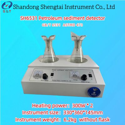 Détecteur de sédiments de pétrole chauffage 300W * 2 méthode d'extraction double type ASTM D473