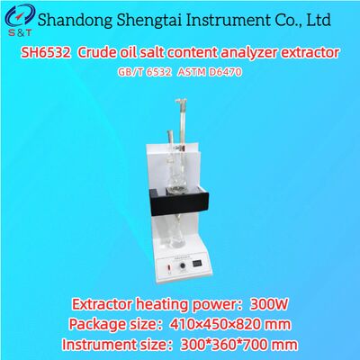 Analyseur de teneur en sel de pétrole brut extracteur chauffage 300W Titration électrométrique ASTM D6470
