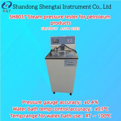 Testeur de pression de vapeur pour produits pétroliers RT ~ 100°C Méthode Reid ASTM D323