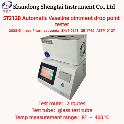 2 trous Testeur automatique du point de chute de la pommade à base de vaseline