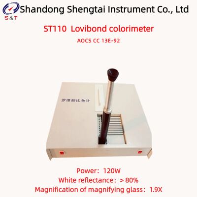 1.9X Colorimètre Lovibond pour huiles comestibles Rouge 0.1~79.9 Unité Lovibond AOCS CC 13E-92