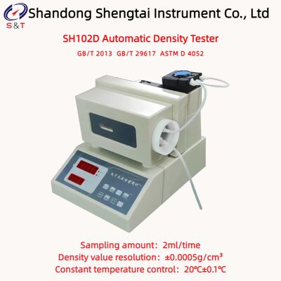 Gear Oil Fully Automatic Constant Temp Density Meter 0.0001～1.999g/Cm³ ASTM D4052
