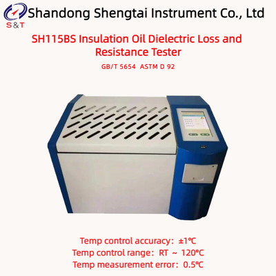ASTM D924 Insulating Oil Measuring Tester RT ～ 120°C Relative Permittivity 1.000 ～ 30.00