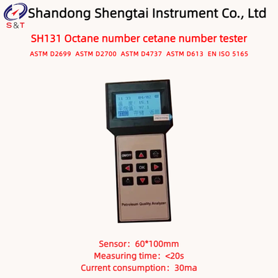 Hand-Hold Octane Number Cetane Number Analyzer Measure 20 - 100CN ASTM D2699