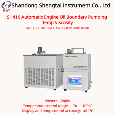 ASTM D4684 9 Units Engine Oil Borderline Pumping Temperature Test Apparatus -70 ～ 100°C