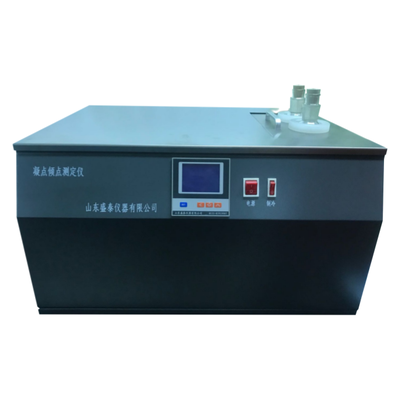 2 Holes Petroleum Pour Point Determinator RT ～ -50℃ Metal Bath Pour Point RT ～ -35℃ ASTM D97