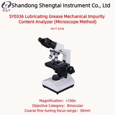 Gear Oil Mechanical Impurity Content Analyzer 220V Kohler Lighting Binocular SH/T 0336