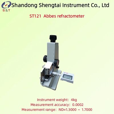 Réfractomètre d'Abbes 0°C ¥ 70°C Mesure ND=1.3000 ¥ 1.7000 Liquide transparent et semi-transparent ST121